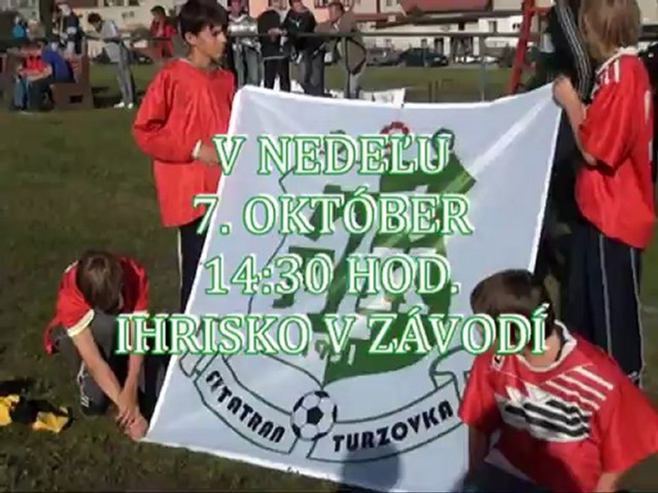 Upútavka na zápas FK Tatran Turzovka - TJ Olešná