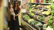 Victoria Beckham Takes Baby Harper Food Shopping