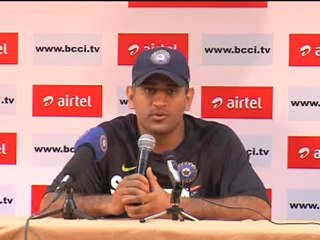 M S  Dhoni pre match PC Bangalore 30 August