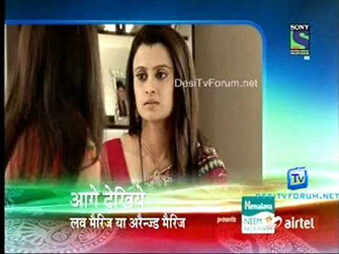 Love Marriage Ya Arranged Marriage 1st October 2012 Video