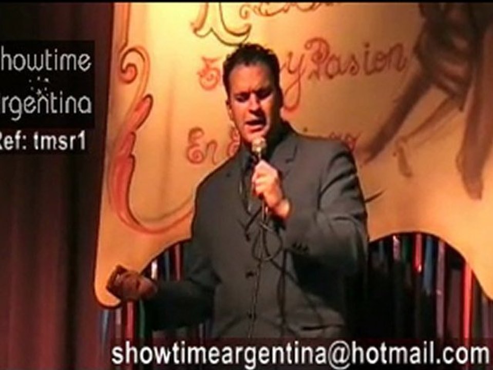 Ref: TMSR1 CANTANTE MASCULINO TANGO TRADICIONAL CONTEMPORANEO -showtimeargentina@hotmail.com--
