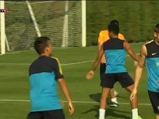 Vilanova vuelve a dirigir al grupo, que tendrá fiesta hasta el martes