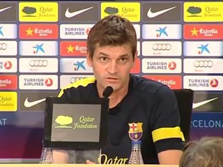 (T.L Vilanova) "Estoy contento por los 9 puntos,no porque Madrid tenga menos