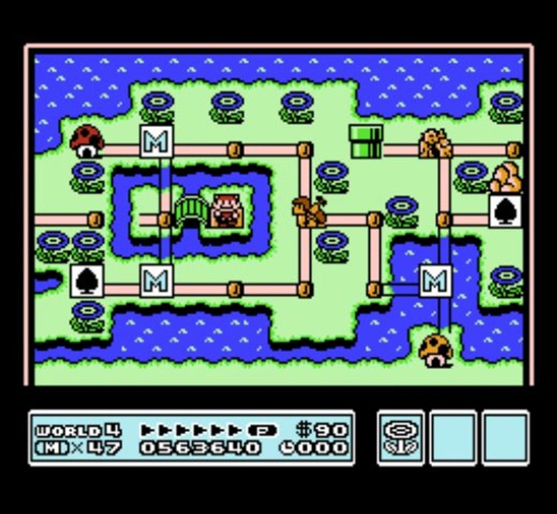 Super Mario Bros 3 - World 4 : Big Island