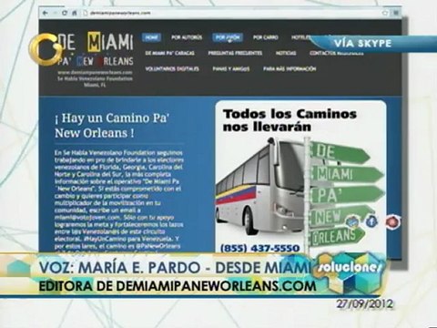 20 mil electores del consulado en Miami Tendrán que viajar a New Orleans para votar el 7-O