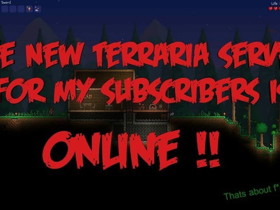 NEW TERRARIA SERVER !!!