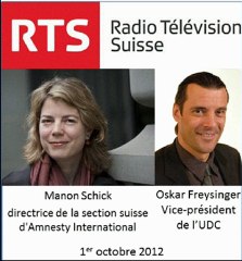 Débat entre Oskar Freysinger et Amnesty international suisse