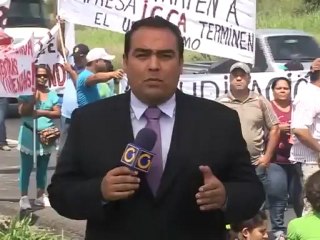 Habitantes de urbanismo expropiado protestan en Carabobo