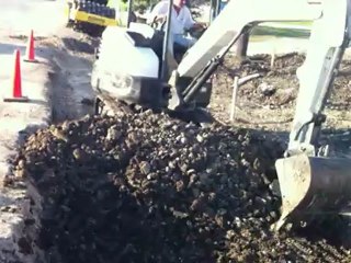 San Antonio Asphalt Paving, 24-7 Under Pressure - Backhoe