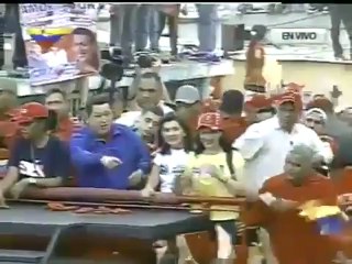 (Vídeo) Se desborda Cabimas en apoyo al candidato Hugo Chávez