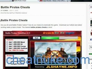 Battle pirates cheats For Free Download