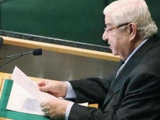 Syrian foreign minister accuses US, allies of supporting terrorism