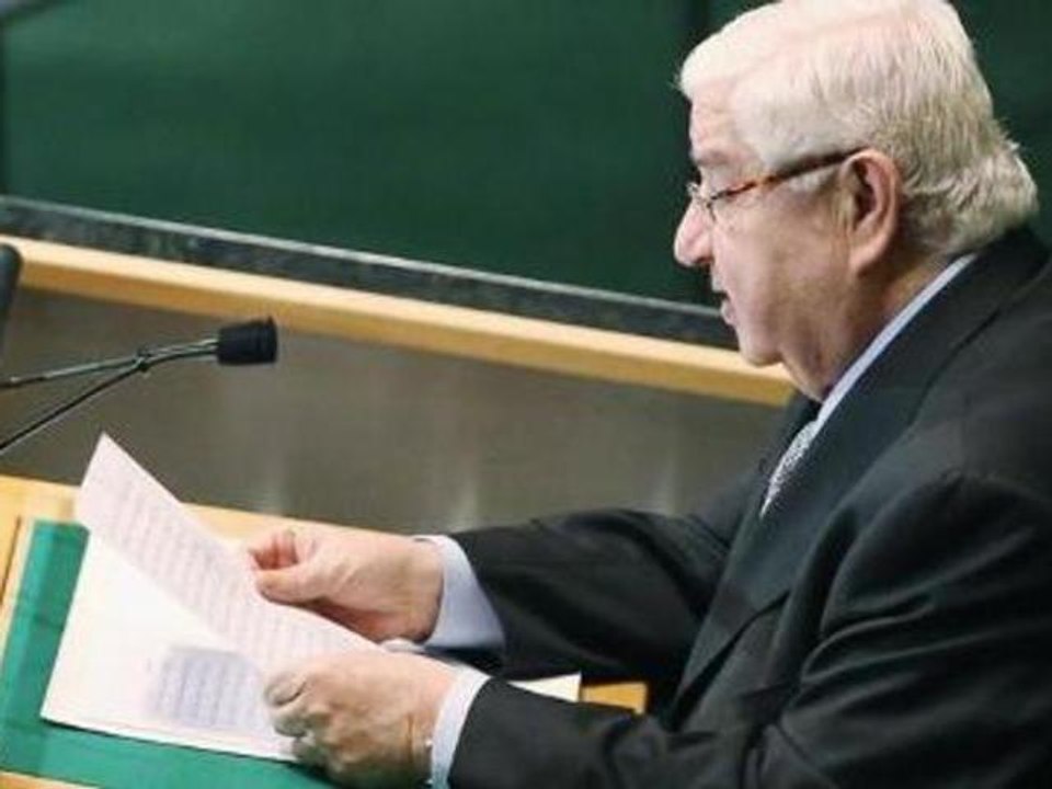 Syrian foreign minister accuses US, allies of supporting terrorism