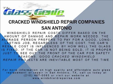 San Antonio Cracked Windshield Repair