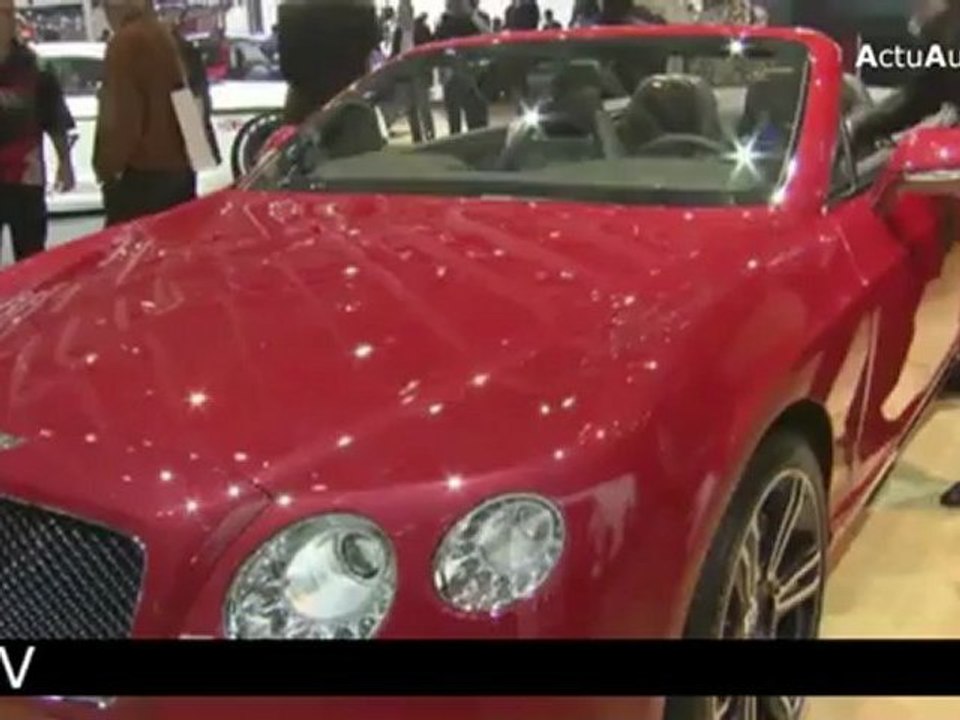 Petite visite du stand Bentley à Paris