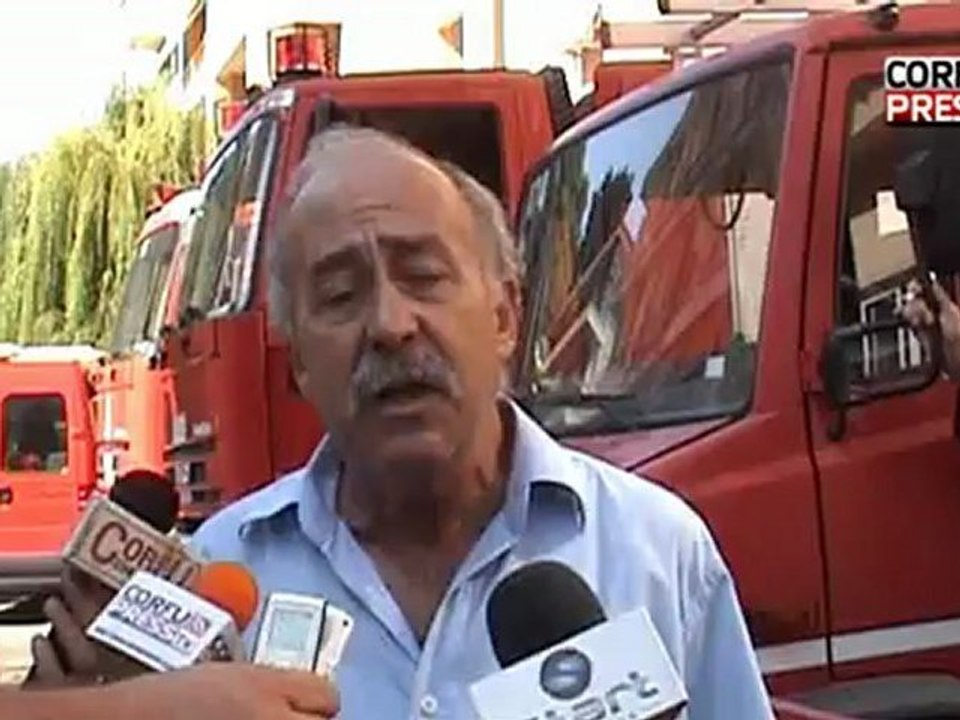 Διαμαρτυρία πυροσβεστών - δηλώσεις