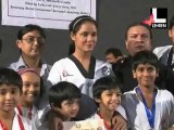 Neetu Chandra Karate Moves