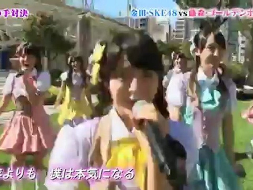 SKE48×はんにゃ金田　『真夏のSounds good!』　合いの手対決!!