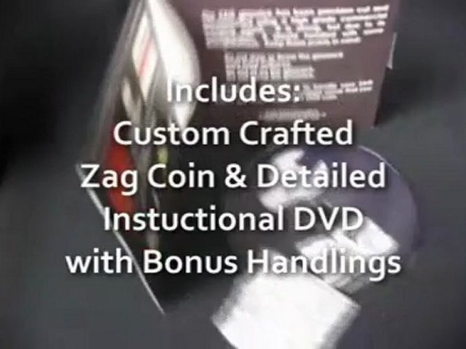 Zag (with DVD) by Mike Gallo (DVD) - Magic Trick