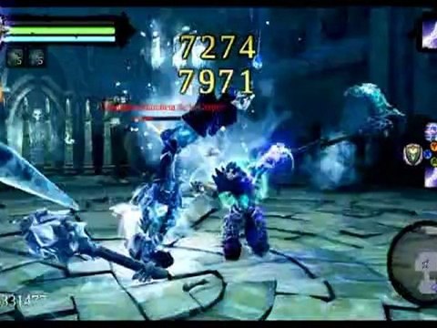 DLC La Tombe d'Argul de Darksiders 2 - Combats à la Crypte des Os Gelés