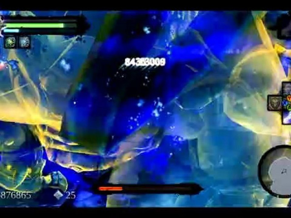 DLC La Tombe d'Argul de Darksiders 2 - Boss de la Flèche Glaciale