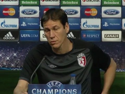 Lille - Garcia si sente con l'acqua alla gola