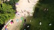 Ardèche : Vidéo aérienne du camping La Roubine à Vallon...