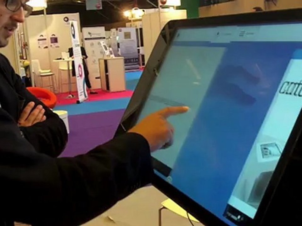 Cataleeze4Prez : solution de présentation interactive tactile clé en main