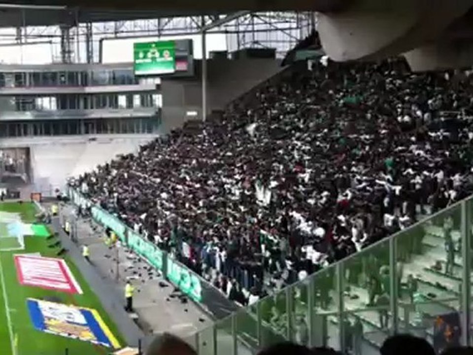 Une vidéo du kop de l'ASSE contre Reims