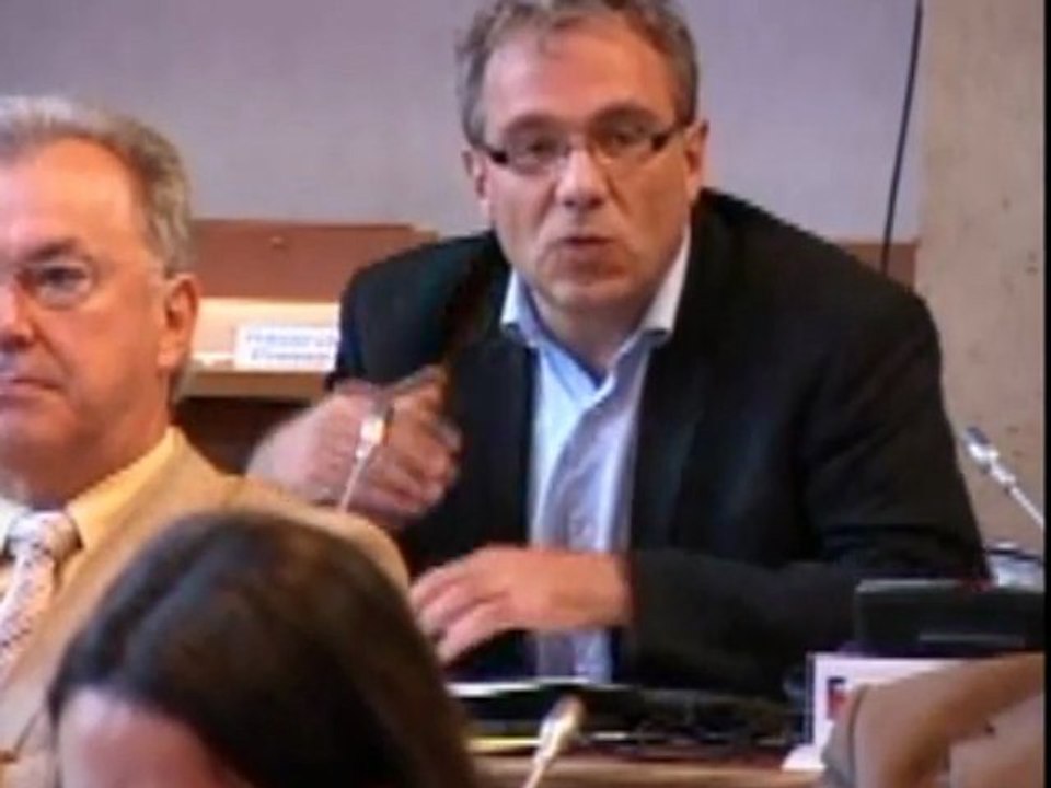 Patrick MOLINOZ. Discussion générale. Session extraordinaire du 28 septembre 2012.