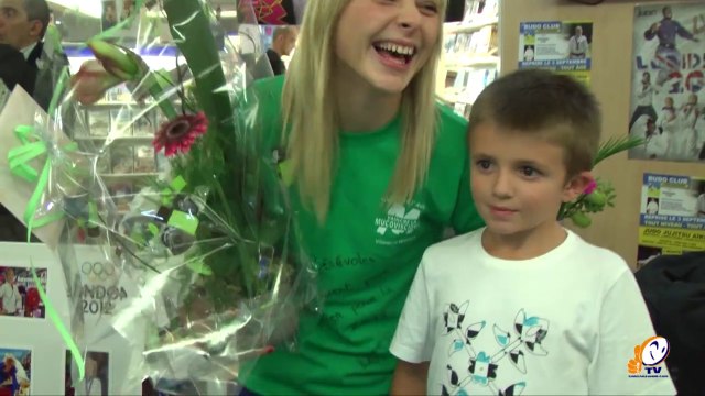 Automne Pavia marraine des Virades de l’espoir 2012 pour vaincre la mucoviscidose :