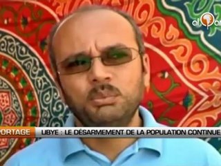 Les milices baissent peu à peu les armes