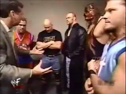 WWE STONE COLD , UNDERTAKER , KANE , KURT ANGLE , CHRIS JERICHO , VINCE MCMAHON SEGMENT