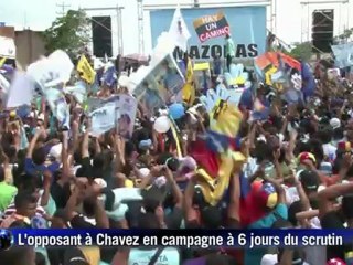 Venezuela: Chavez est "malade du pouvoir" affirme son opposant