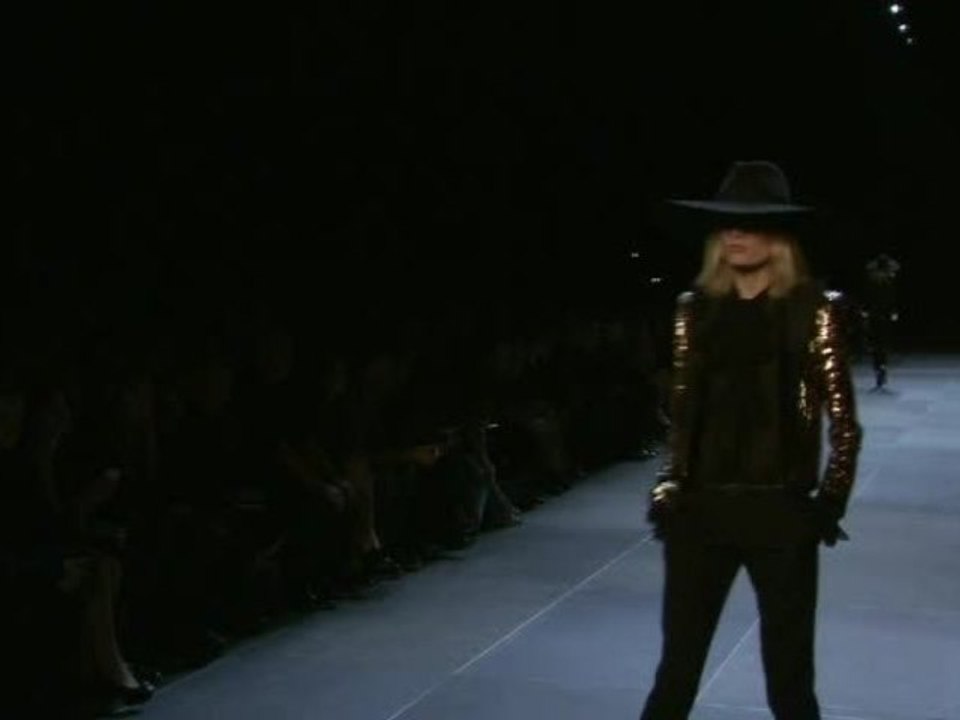 Défilé Saint Laurent, printemps-été 2013