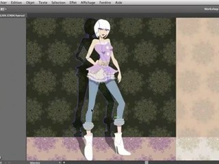 Making-of accéléré de l'atelier Haute couture avec Illustrator CS6
