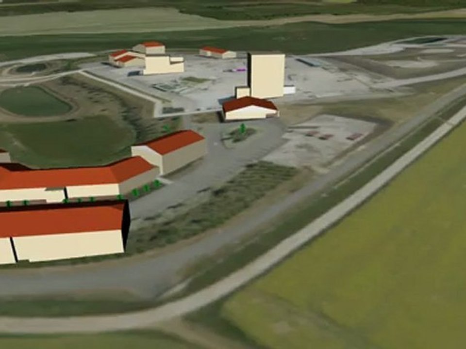 Visualisation des forages scientifiques autour du Laboratoire souterrain