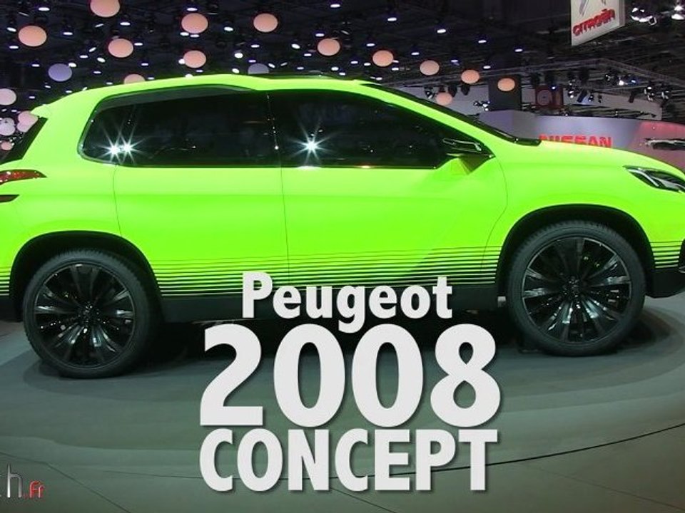 Peugeot 2008 Concept - Mondial de Paris 2012