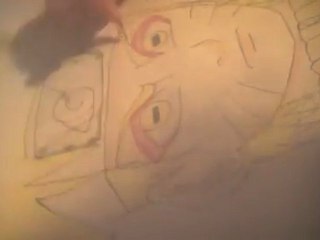 Naruto speed drawing by moi (sage mode)