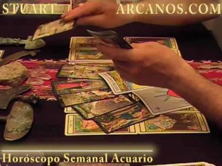 Horoscopo Acuario del 25 al 31 de diciembre 2011   - Lectura del Tarot