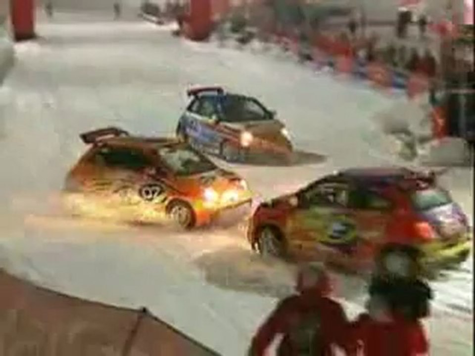 Ferrari Ski Days Ice Race 2008 with F1 Stars Part 2