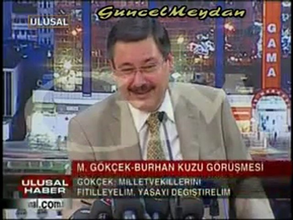 Melih Gokcek Burhan Kuzu telefon gorusmesi