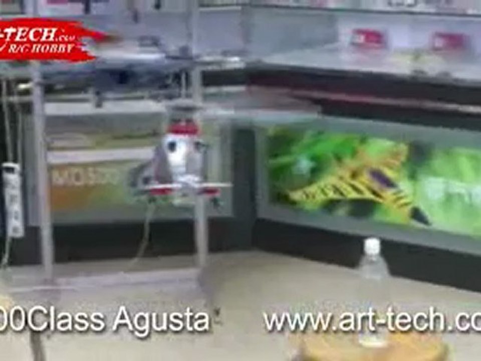 Art-Tech 11211 Large Agusta 400 Class Double Rotor 25" RC Helicopter 2.4Ghz