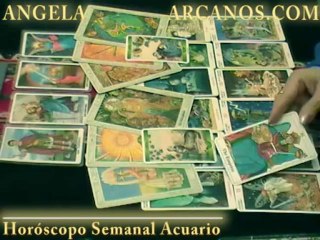 Horoscopo Acuario del 3 al 9 de julio 2011 - Lectura del Tarot