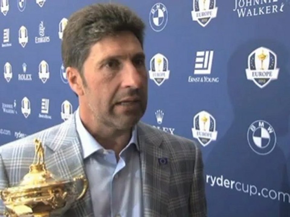 Ryder Cup: Olazabal: 'Immer an mein Team geglaubt'