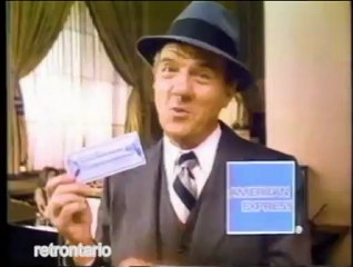 Barry Morse Vs. Karl Malden American Express 1985