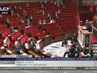 Déclaration du Premier ministre sur les nouvelles perspectives européennes