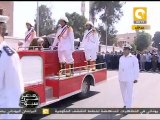 وزير الداخلية يشارك في جنازة النقيب عمرو مسعد