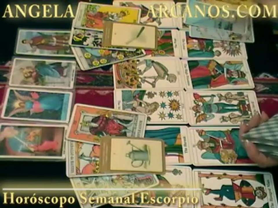 Horoscopo Escorpio del 12 al 18 de junio 2011 - Lectura del Tarot
