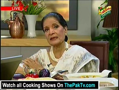 Handi With Zubaida Tariq By Masala Tv - 2nd October 2012 - Part 2
